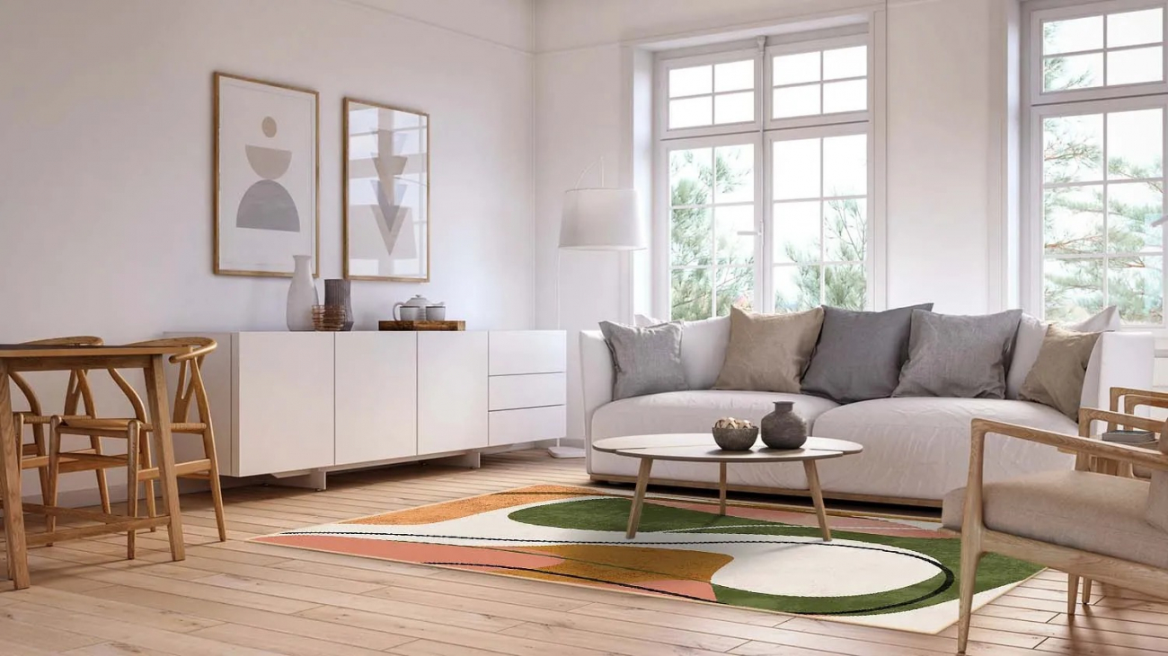 Tappeto Wilton 'Cressida' 200x280cm - Verde/Multi