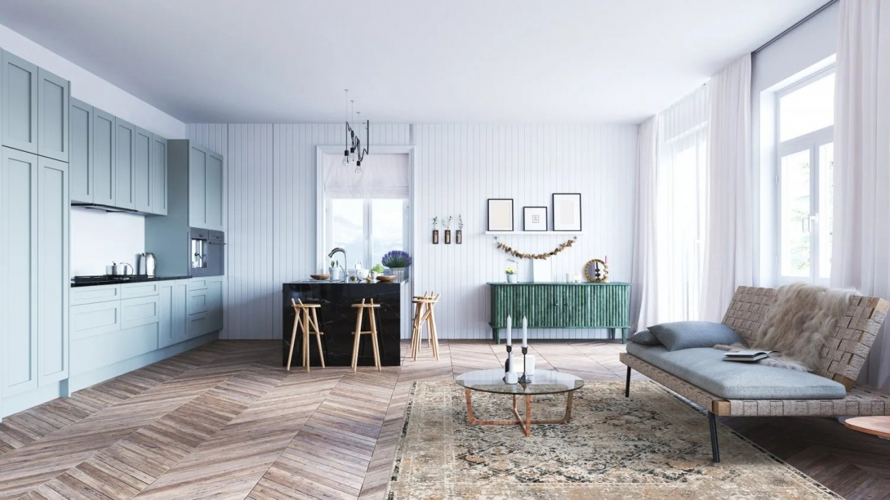 Tappeto Wilton 'Douz' 200x280cm - Nero/Multi