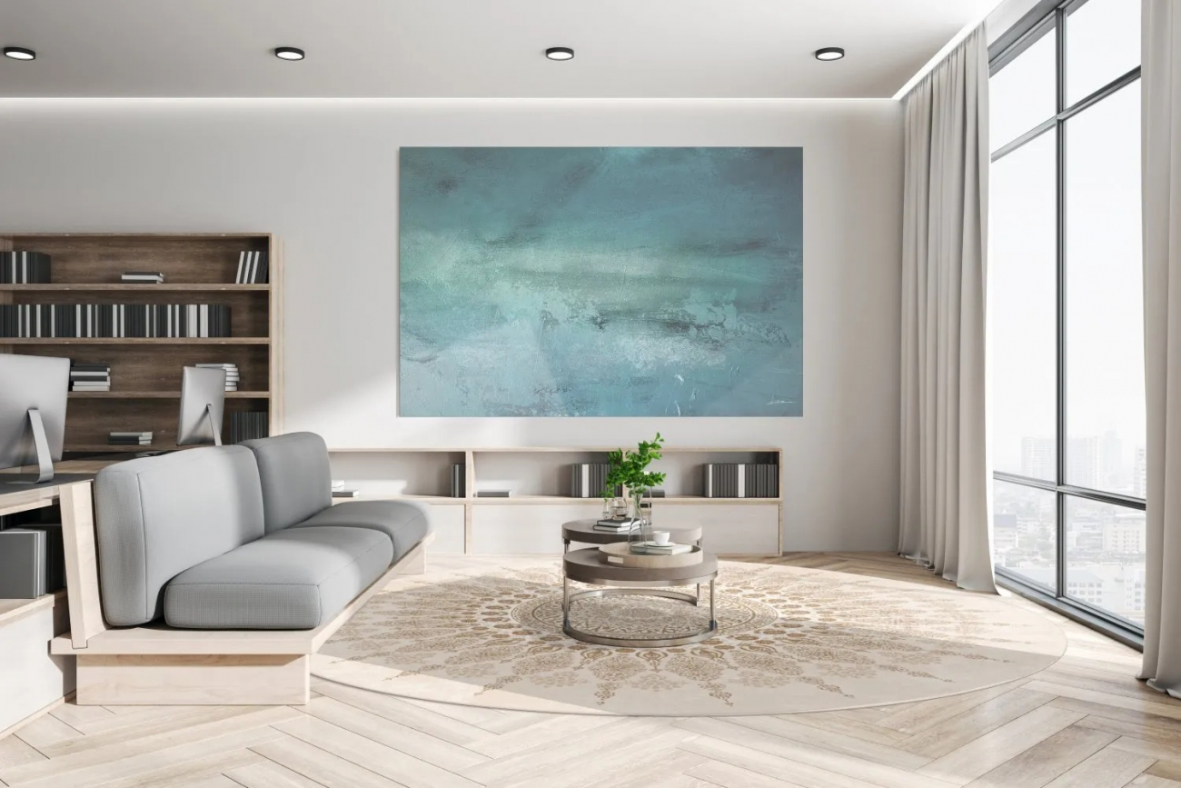 Tappeto rotondo 'Sandrigo' 160cm - Beige