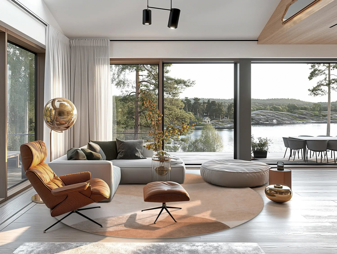 Tappeto rotondo 'Craon' 200cm - Multi