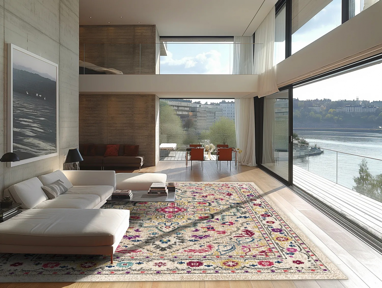 Tappeto Wilton 'Castro' 80x250cm - Multi