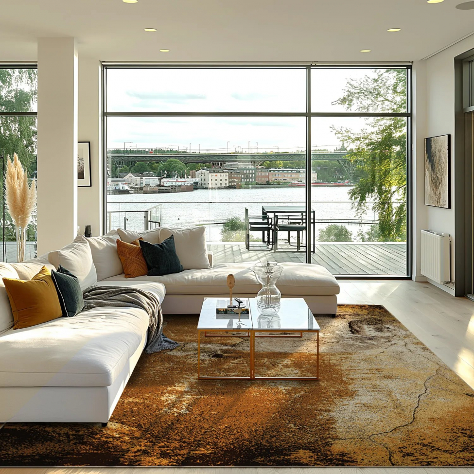 Tappeto Wilton 'Olivera' 80x150cm - Marrone