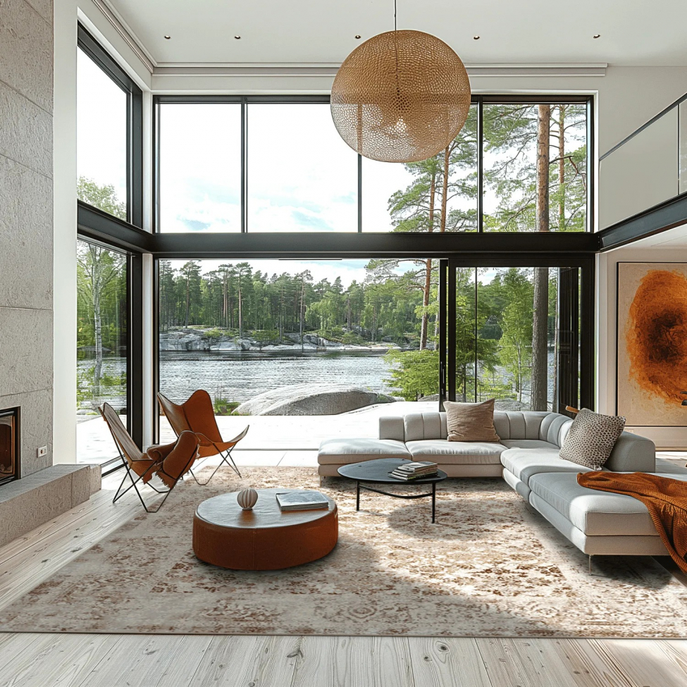 Tappeto Wilton 'Denizli' 80x150cm - Beige