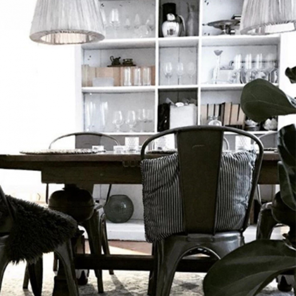 Sedia 'Montmartre' - Acciaio Opaco