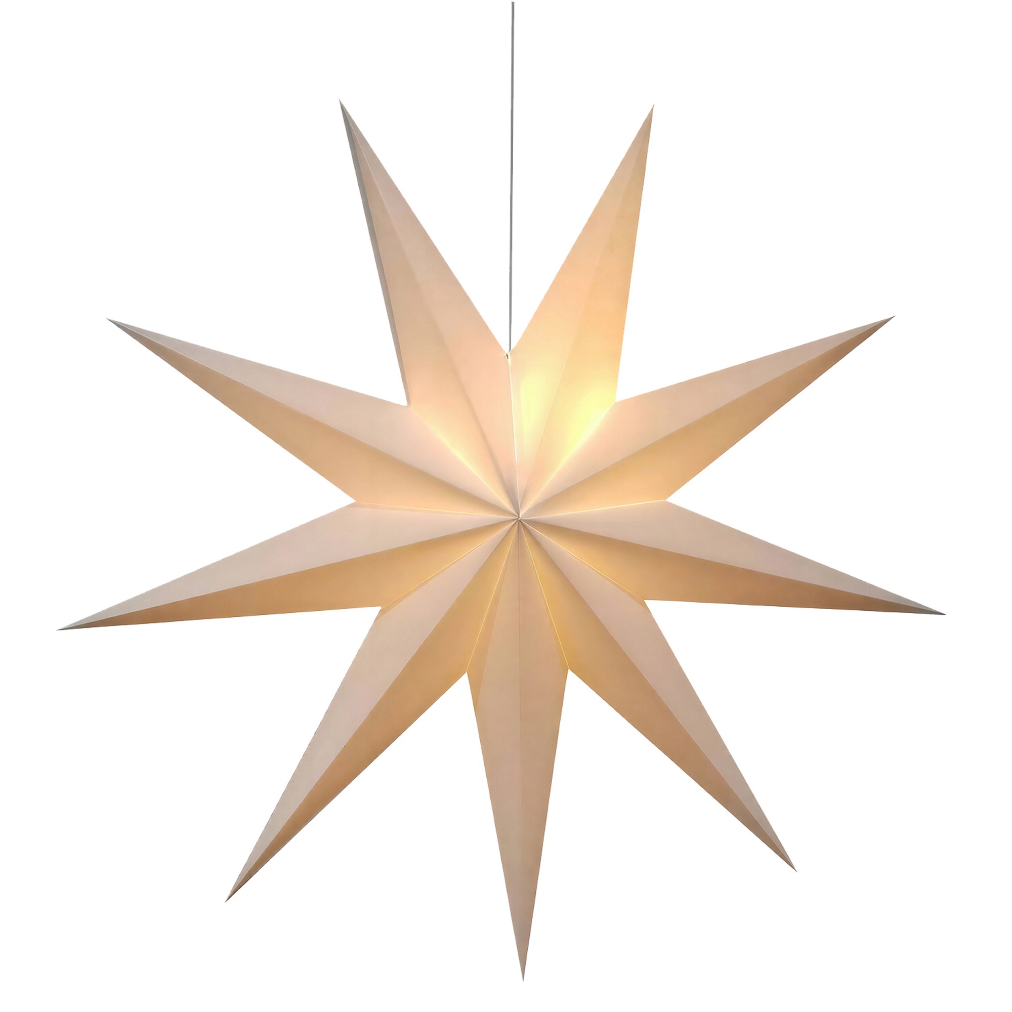 Stella dell'Avvento 'Vintergatan' 118cm - Bianca