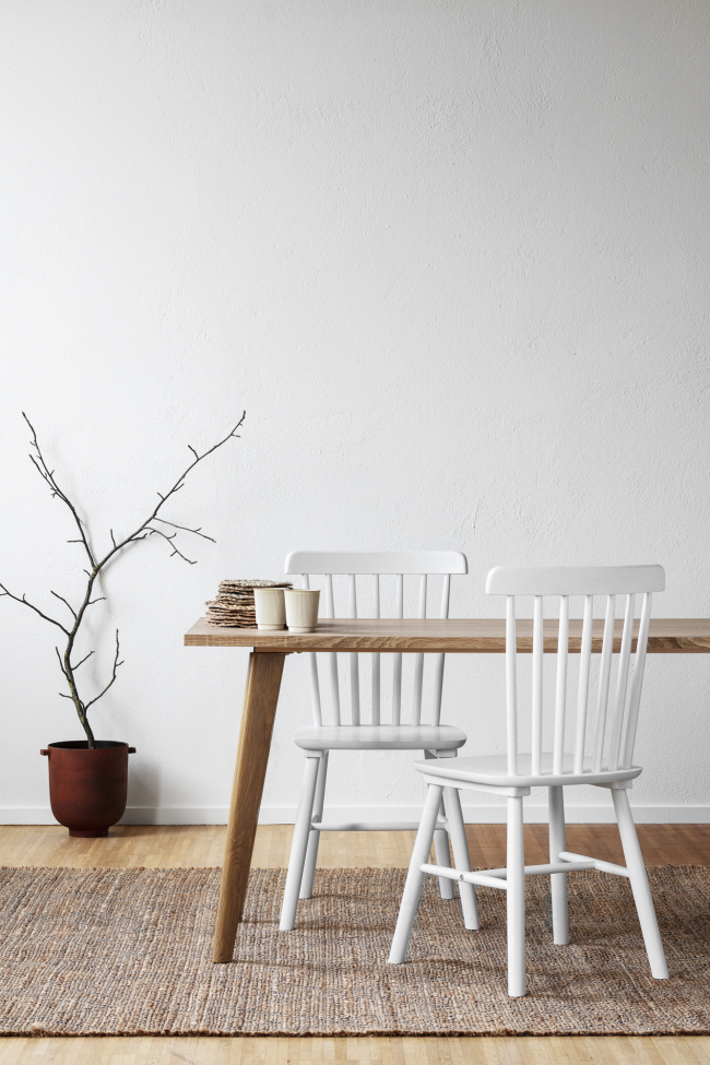 Gruppo pranzo 'Nordisk Elsa' - 1 Tavolo & 6 Sedie