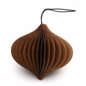 Decorazione per albero di Natale \'Onion\' - Marrone chiaro