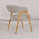 Sedia \'Alba\' - Naturale/Grigio