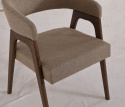Sedia \'Alba\' - Noce/Marrone