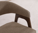Sedia \'Alba\' - Noce/Marrone