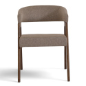 Sedia \'Alba\' - Noce/Marrone