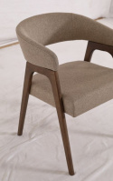 Sedia \'Alba\' - Noce/Marrone
