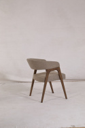 Sedia \'Alba\' - Noce/Marrone
