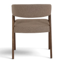 Sedia \'Alba\' - Noce/Marrone
