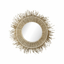 Specchio \'Stina\' rotondo 60cm - Naturale