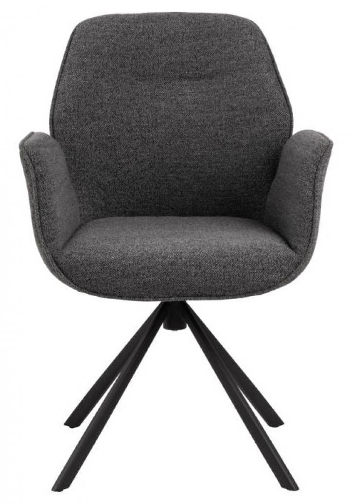 Sedia \'Bjuv\' - Nero opaco nel gruppo Mobili / Mobili per sedersi / Sedie presso Reforma (100864)