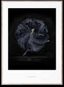 Poster \'Essence of Ballet 06\' 50x70 - Nero/Bianco