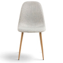Sedia \'Gal\' - Grigio/Naturale