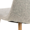Sedia \'Gal\' - Grigio/Naturale