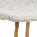 Sedia \'Gal\' - Grigio/Naturale