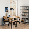 Sedia \'Ärsjö\' - Naturale/Nero