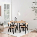 Sedia \'Ärsjö\' - Naturale/Nero