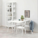 Sedia \'&Auml;rsj&ouml;\' - Bianco