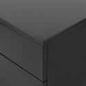 Comodino \'Falun\' - Nero