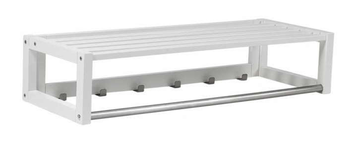 Appendiabiti \'Confetti\' - Bianco nel gruppo Mobili / Mensole & stoccaggio / Mensole per cappelli e scarpe presso Reforma (103601)