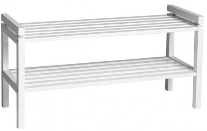 Scarpiera \'Confetti\' 80cm - Bianco nel gruppo Mobili / Mensole & stoccaggio / Mensole per cappelli e scarpe presso Reforma (103614)