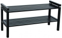 Scarpiera \'Confetti\' 80 cm - Nero