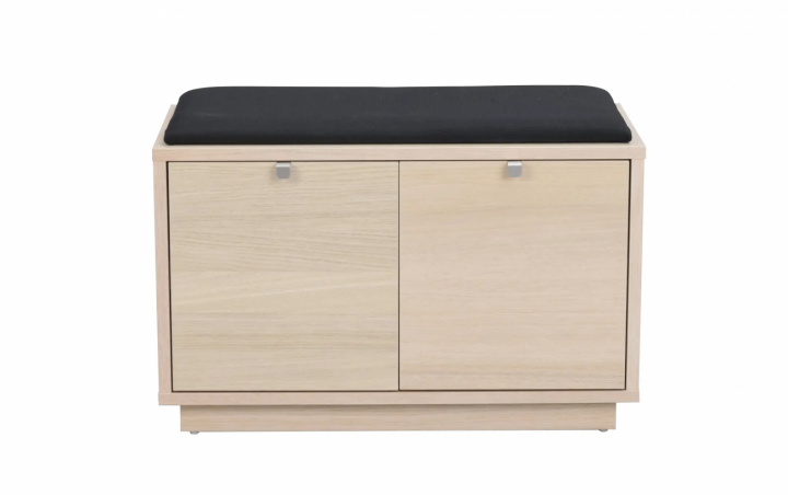 Panca \'Confetti\' 70cm - Bianco pigmentato/Nero nel gruppo Mobili / Mobili per sedersi / Panchine presso Reforma (103759)