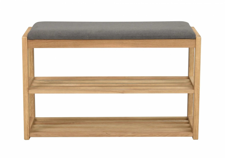 Scarpiera \'Confetti\' - Naturale/Grigio nel gruppo Mobili / Mensole & stoccaggio / Mensole per cappelli e scarpe presso Reforma (103821)