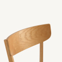 Sedia \'Saba\'- Quercia/Bianco