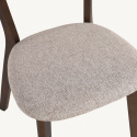 Sedia \'Saba\'- Noce