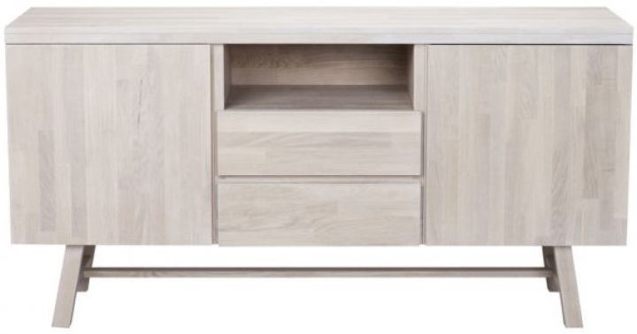 Credenza \'Brooklyn\' 160x45cm - Sbiancato nel gruppo Mobili / Mensole & stoccaggio / Sideboard presso Reforma (108564)