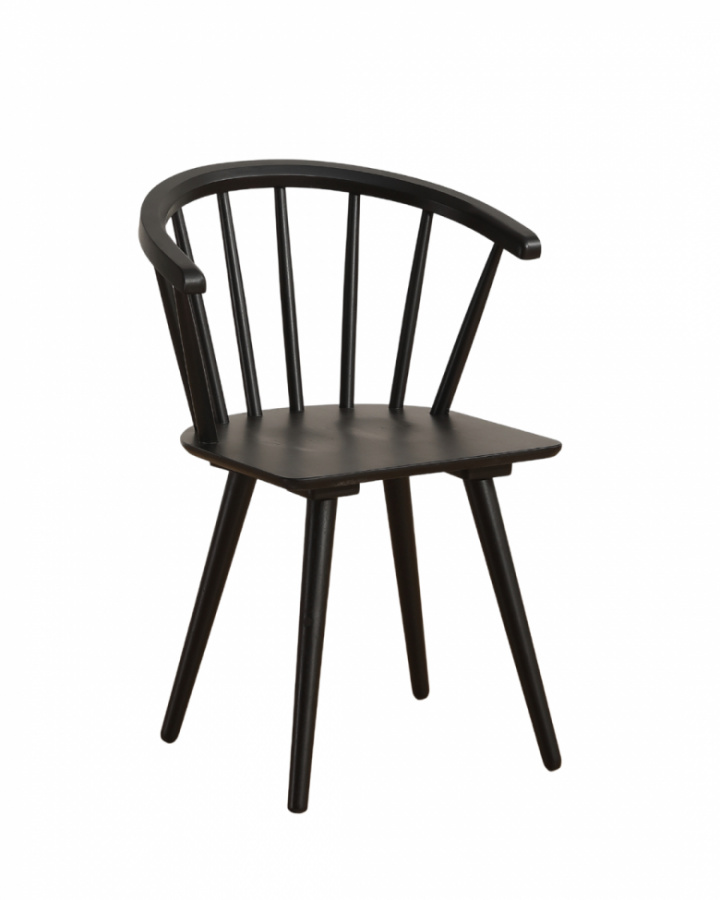 Sedia \'Astrid\'- Nero nel gruppo Mobili / Mobili per sedersi / Sedie presso Reforma (1091-black)