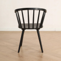 Sedia \'Astrid\'- Nero