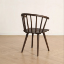 Sedia \'Astrid\'- Marrone