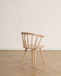 Sedia \'Astrid\'- Bianco pigmentato