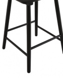 Sgabello da bar \'Astrid\' - Nero