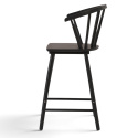 Sgabello da bar \'Astrid\' - Nero