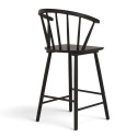 Sgabello da bar \'Astrid\' - Nero