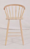 Sgabello da bar \'Astrid\' - Pigmentato bianco