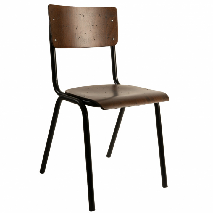 Sedia \'Scuola\' - Marrone nel gruppo Mobili / Mobili per sedersi / Sedie presso Reforma (1100239)