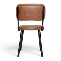 Sedia \'Jake\' - Vintage/Marrone