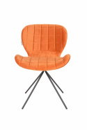 Sedia \'Omg\' - Velluto/Arancione