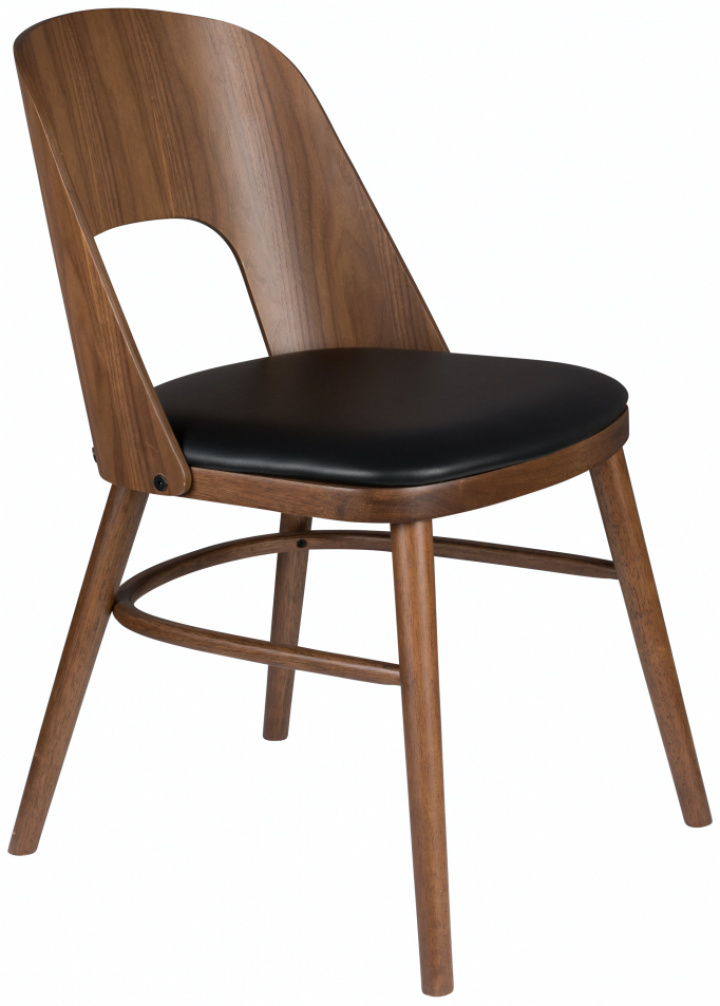 Sedia \'Talika\' - Nero/Noci nel gruppo Mobili / Mobili per sedersi / Sedie presso Reforma (1100395)