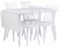Tavolo da pranzo \'Lotta\' 120x80cm - Bianco
