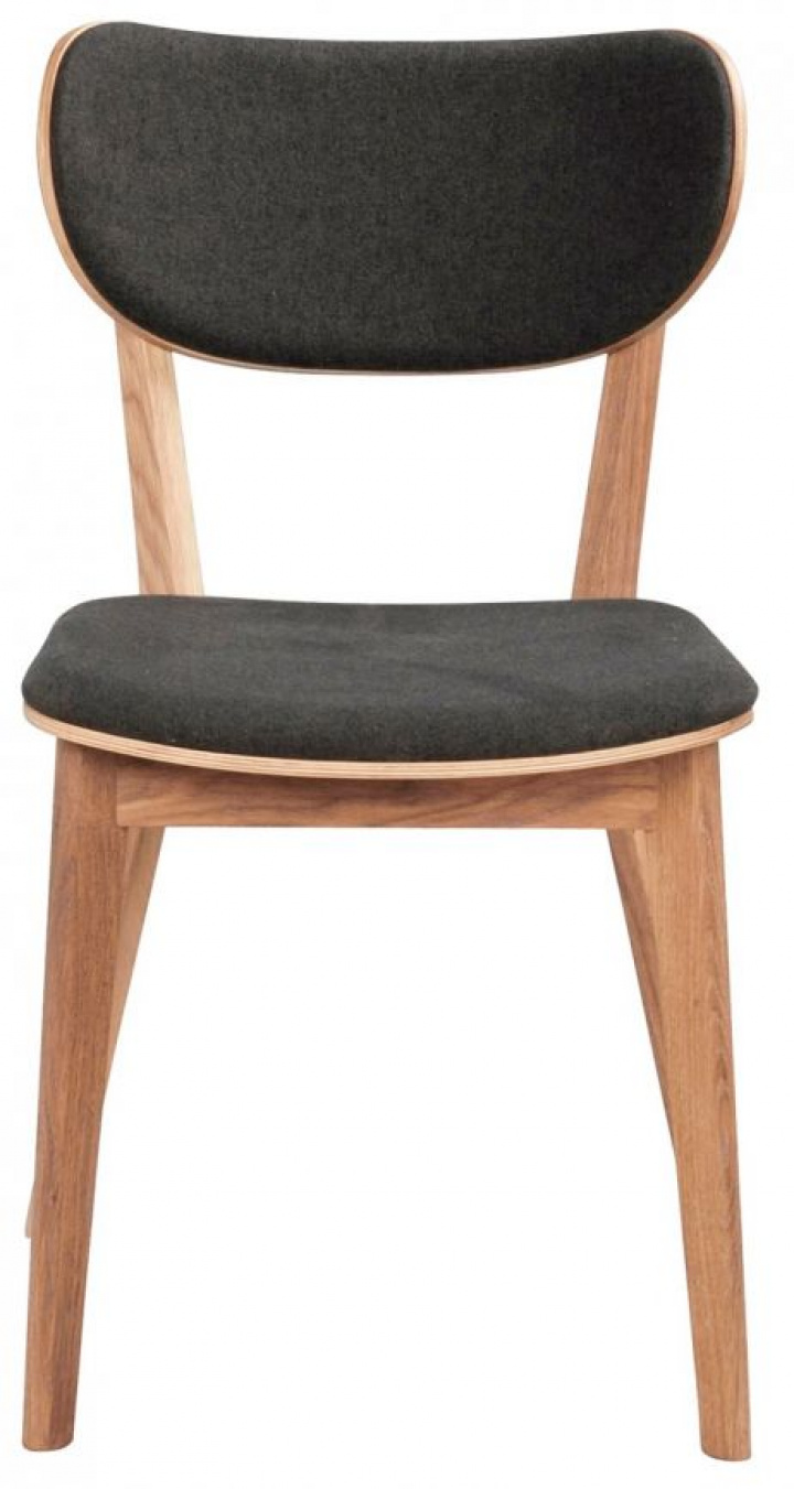 Sedia - \'Kato\' - Rovere/Grigio scuro nel gruppo Mobili / Mobili per sedersi / Sedie presso Reforma (113036)